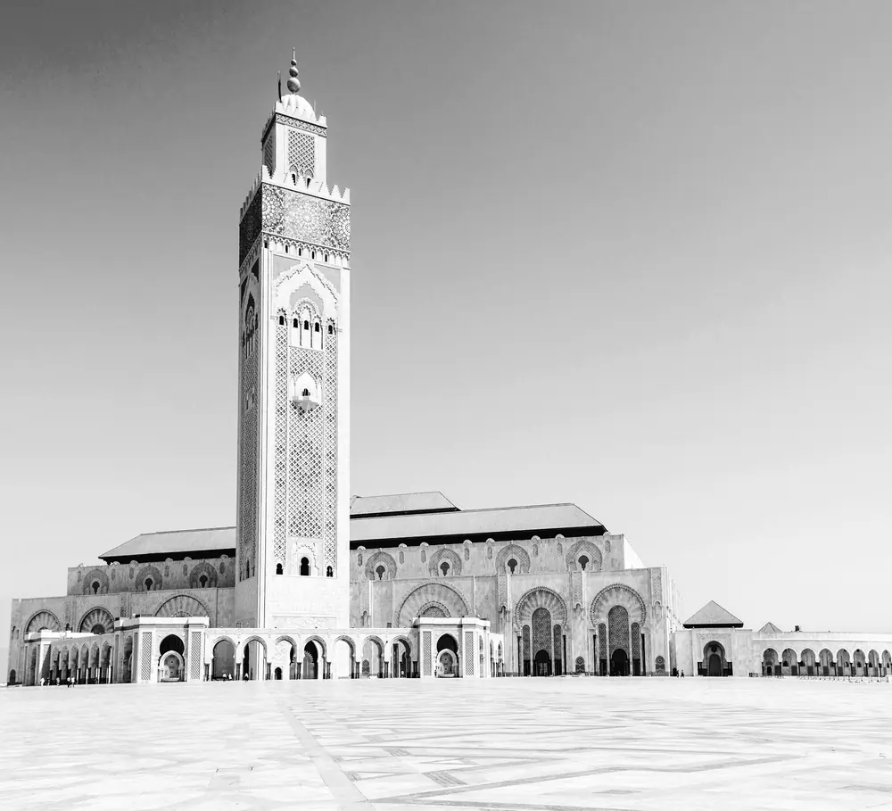 La mosquée Hassan II et son esplanade, Casablanca